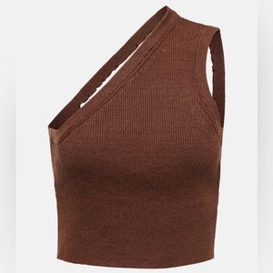 JACQUEMUS 🤎 La Maille Ascu linen-blend crop Sz 36